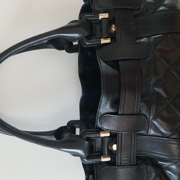 like new Burberry Medium Prorsum Black Calfskin Quilted Baby Beaton Bag - Picture 7 of 15